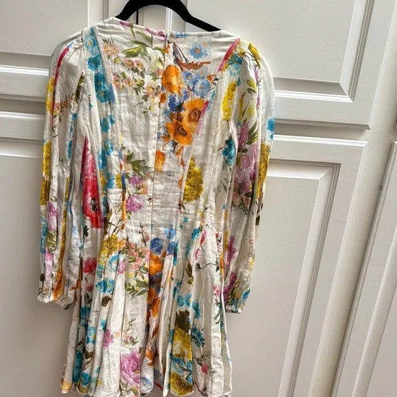 Zimmermann Floral Linen Dress - Picture 4 of 7